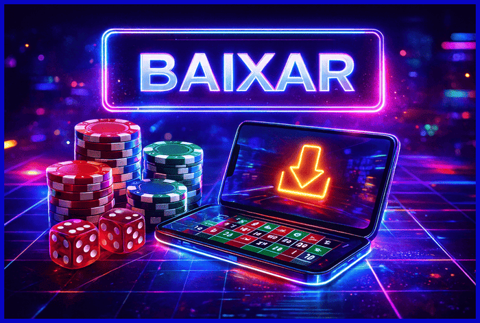 Imagem promovendo o app oficial da 80win para mobile